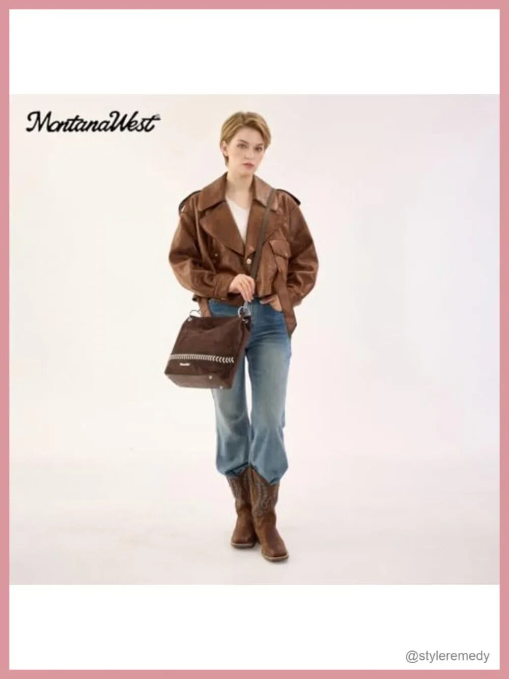 Faux Suede Hobo Bag with Back Pocket and Crossbody Strap